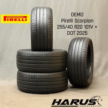 255/40/20 101V Pirelli scorpion zomerbanden demo/nieuw 4X, 255 mm, Nieuw, Ophalen of Verzenden, Band(en)