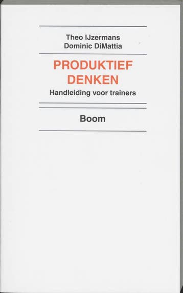 Produktief denken - Theo IJzermans 9789053520789, Verzenden, Gelezen, Theo IJzermans