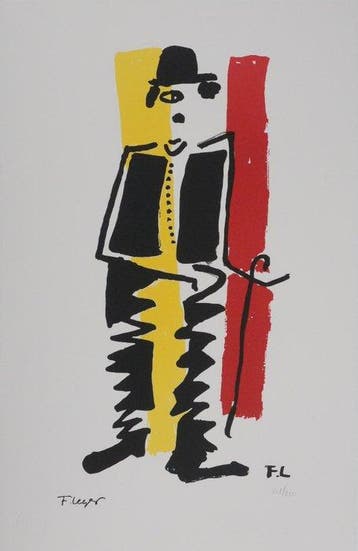 Fernand Léger (1881-1955) - Charlot, Charlie Chaplin