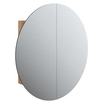 Ruimtebesparende wandkast met LED - Retourdeal -43%, Spiegelkast, Nieuw, Minder dan 25 cm, Minder dan 100 cm
