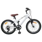 vidaXL Mountainbike 20 Inch 6-Snelheid voor 5-8 jaar oud Wit, Verzenden, Nieuw