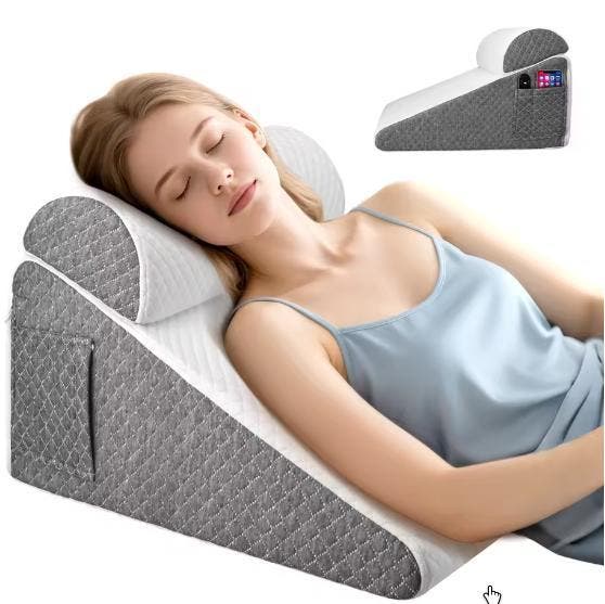 Ergonomisch Traagschuim Wigkussen Driehoekig Rugkussen, Huis en Inrichting, Woonaccessoires | Kussens, Nieuw, Verzenden