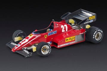 GP Replicas 1:18 - Model raceauto - Ferrari 126 C2B 1983, Nieuw