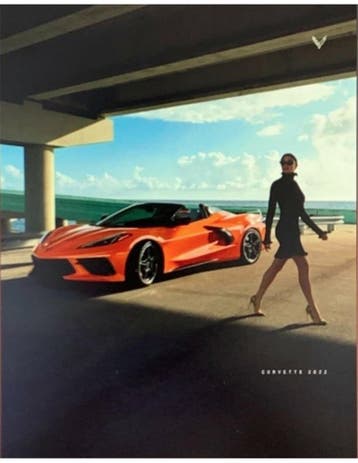 2022 CHEVROLET CORVETTE BROCHURE ENGELS, Nieuw, Chevrolet, Author
