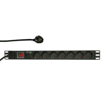7 voudige SPD stekkerdoos voor 19 inch serverkasten, Ophalen of Verzenden, Nieuw
