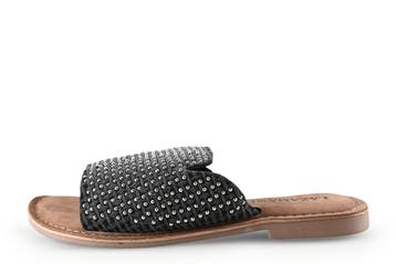 Lazamani Slippers in maat 40 Zwart, Kleding | Dames, Schoenen, Slippers, Verzenden, Zwart, Lazamani