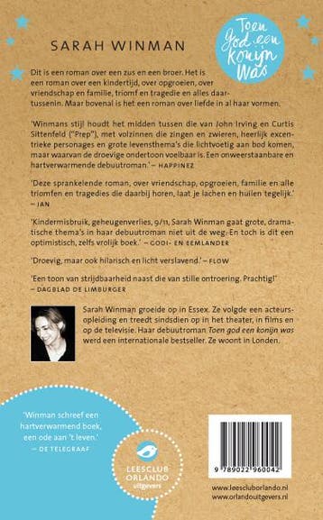 Toen God een konijn was 9789022960042 Sarah Winman, Verzenden, Gelezen, Sarah Winman