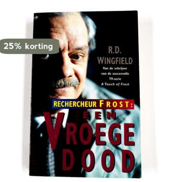 VROEGE DOOD - R.D. Wingfield 9789085195344, Boeken, Verzenden, Zo goed als nieuw, R.D. Wingfield