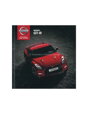 2015 NISSAN GTR HARDCOVER BROCHURE DUITS, Boeken, Auto's | Folders en Tijdschriften, Nieuw, Nissan, Author