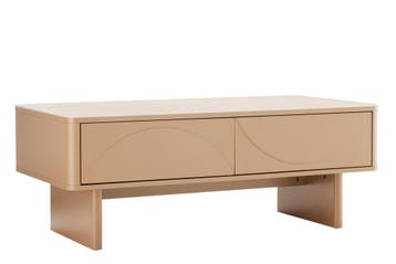 Salontafel SAVOY 120 cm 3D naturel met travertijnmarmeren, Huis en Inrichting, Tafels | Salontafels, Ophalen of Verzenden, Nieuw