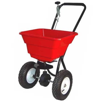 Kunstmest- en zoutstrooier, 36 kg, duwmodel roteerstrooier, Ophalen of Verzenden, Nieuw