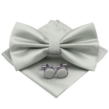 Fako Fashion - Vlinderstrik, Pochette & Manchetknopen -, Verzenden, Nieuw