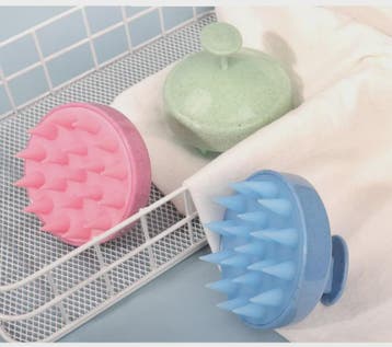Zachte Siliconen Hoofdhuid Massager Borstel - Voor Grondige, Sieraden, Tassen en Uiterlijk, Verzenden, Nieuw