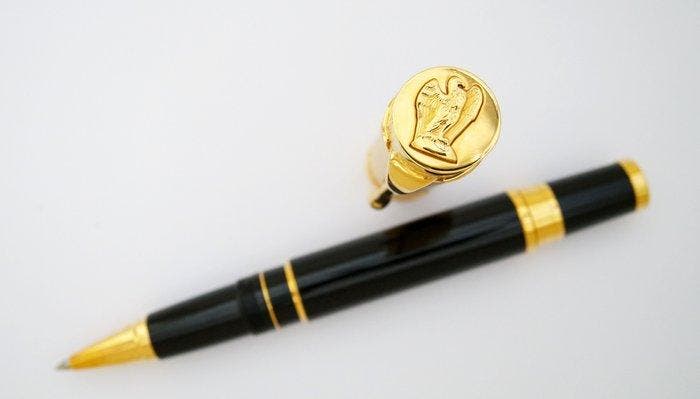 Aurora - Treccani LE - Roller balpen, Verzamelen, Pennenverzamelingen