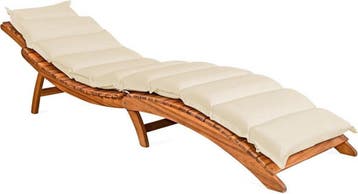 Ligbedkussen 183 x 55 x 7 cm Beige, Ophalen of Verzenden, Nieuw