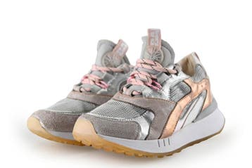 Shoesme Sneakers Meisjes in maat 33 Zilver, Verzenden, Jongen of Meisje, Schoenen, Zo goed als nieuw