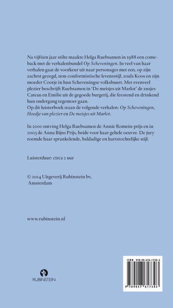 Verhalen uit Op Scheveningen 9789047617303 Helga Ruebsamen, Verzenden, Zo goed als nieuw, Helga Ruebsamen