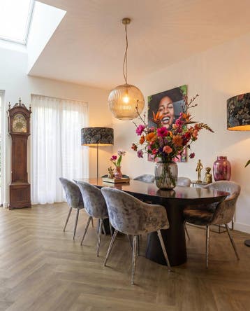 Plak pvc Visgraat  |  Luxury Floors Visgraat XL Mocha Eik, Ophalen, Nieuw