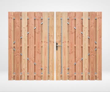 Dubbele Tuinpoort Douglas Verticaal, Ophalen of Verzenden, Nieuw