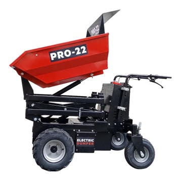 PRO-22 D500E-HT Accu Mini Dumper / Kruiwagen - Accu, Tuin en Terras, Nieuw