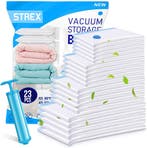 Strex Vacuumzakken Dekbedden & Kleding - 23 Stuks / 4 Maten, Verzenden, Nieuw