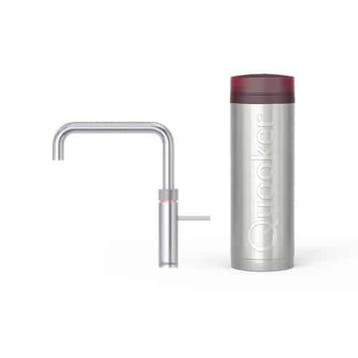 €1204 QUOOKER PRO3 FUSION SQUARE RVS – 3FSRVS, Ophalen of Verzenden, Nieuw