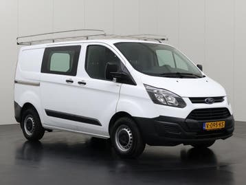 Ford Transit Custom 2.0 TDCI Imperiaal | Trekhaak | Euro 6, Stof, Gebruikt, Euro 6, Wit
