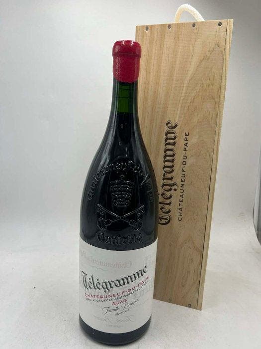2023 Famille Brunier Télégramme - Châteauneuf-du-Pape - 1, Verzamelen, Wijnen