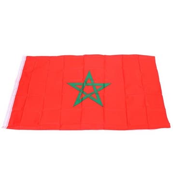 Marokkaanse vlag 90x150cm, Verzenden, Nieuw