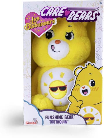 Care Bear - Funshine Bear Pluche Knuffel (35cm) | Simba -, Verzenden, Nieuw