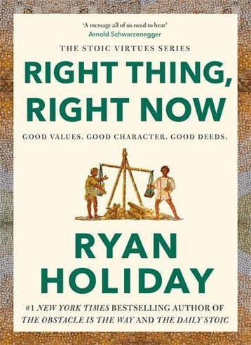 Right Thing, Right Now | Ryan Holiday | Nieuw, Ophalen of Verzenden, Nieuw, Ryan Holiday