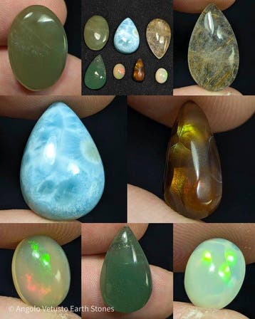 66,82 ct – Natuurlijke edelsteen cabochon-collectie –, Verzamelen