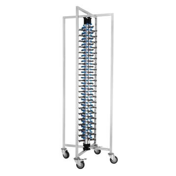 Mobiel bordenrek | 84 borden | 1900(h) x 700(b) x 700(d)mm, Verzenden, Nieuw in verpakking