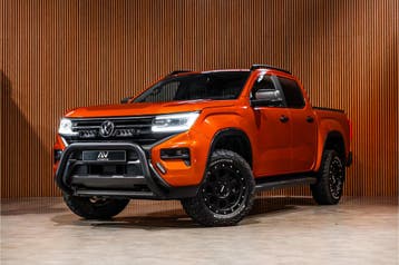 Volkswagen Amarok 3.0 TDI 4Motion PanAmericana | ACC | 360 C, Gebruikt, Volkswagen, Zwart, Leder