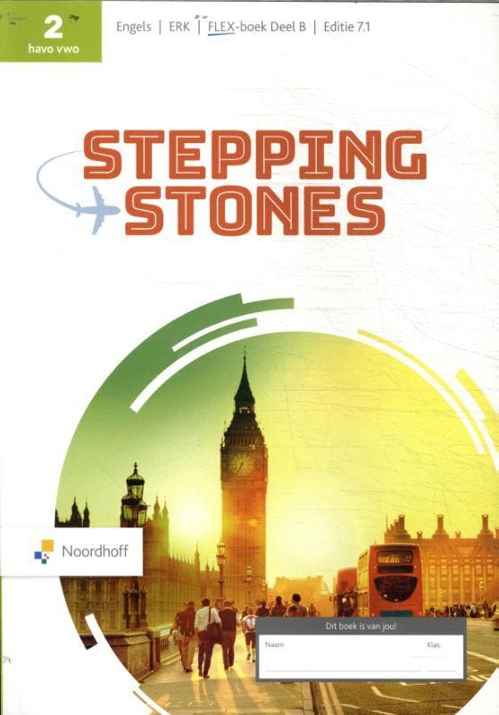 Stepping Stones 2 havovwo Textworkbook B 9789001042295, Boeken, Studieboeken en Cursussen, Zo goed als nieuw, Verzenden