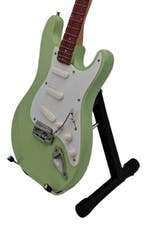 Miniatuur replica Fender Stratocaster gitaar - Eric Clapton, Ophalen of Verzenden, Nieuw, Pop, Beeldje of Miniatuur