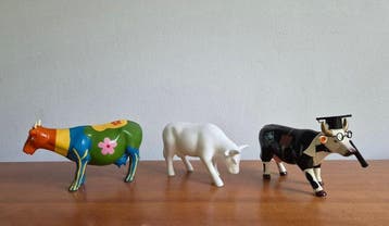 Beeld, Cow Parade - 12 cm - diverse materialen
