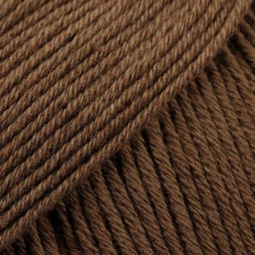 DROPS Safran Uni Colour - 68 koffie - Katoen Garen, Ophalen of Verzenden, Nieuw