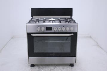 OP=OP! Kwalitatieve 90cm gasfornuis RVS! NIEUW! ACTIE!, Grill, 60 cm of meer, Nieuw, Ophalen of Verzenden