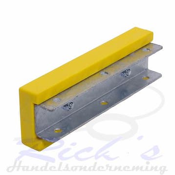 Bootkussen kunststof geel 100×300 mm op u profiel, Ophalen of Verzenden, Nieuw