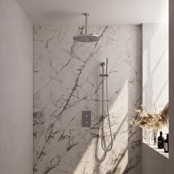 Inbouw Regendouche Set Brauer Chrome Edition Plafond Uitloop, Ophalen of Verzenden, Nieuw