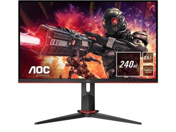 AOC 24G2ZE/BK - Monitor - 240Hz 0.5MS MPRT - Zwart, Computers en Software, Verzenden, Zo goed als nieuw, AOC