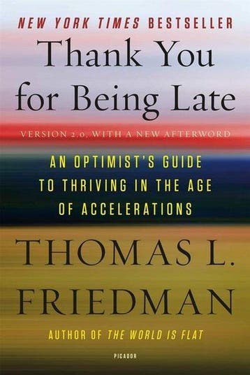 Thank You for Being Late - Thomas L. Friedman 9781250171290, Verzenden, Gelezen, Thomas L. Friedman
