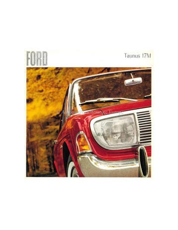 1965 FORD TAUNUS 17M BROCHURE NEDERLANDS, Nieuw, Ford, Author