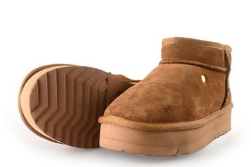 Warmbat Boots in maat 39 Bruin, Kleding | Dames, Schoenen, Bruin, Verzenden, Overige typen, Zo goed als nieuw