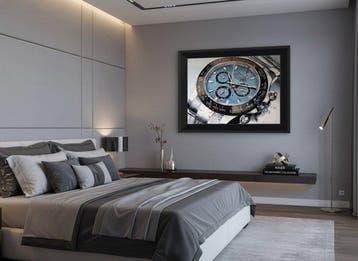 Rolex Daytona 116506 Platinum Ice Blue artwork- by