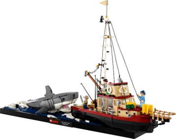 Lego | Ideas | Jaws | 21350, Lego, Nieuw, Ophalen of Verzenden, Complete set
