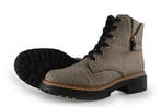 Rieker Veterboots in maat 40 Beige, Kleding | Dames, Schoenen, Verzenden, Beige, Overige typen, Zo goed als nieuw