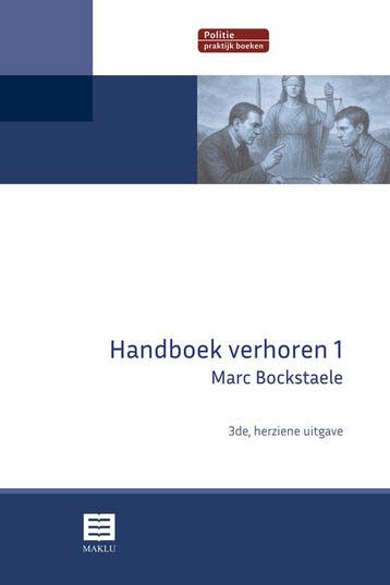 9789046613184 Handboek verhoren 1 Marc Bockstaele, Verzenden, Nieuw, Marc Bockstaele