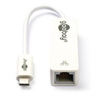 Netwerkadapter USB C naar RJ45 - Goobay, Computers en Software, Pc- en Netwerkkabels, Verzenden, Nieuw